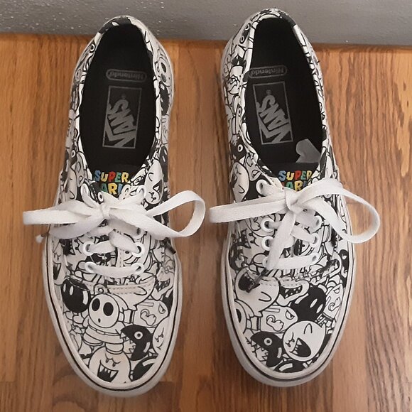 Vans Nintendo Villians Sneakers - Picture 1 of 9